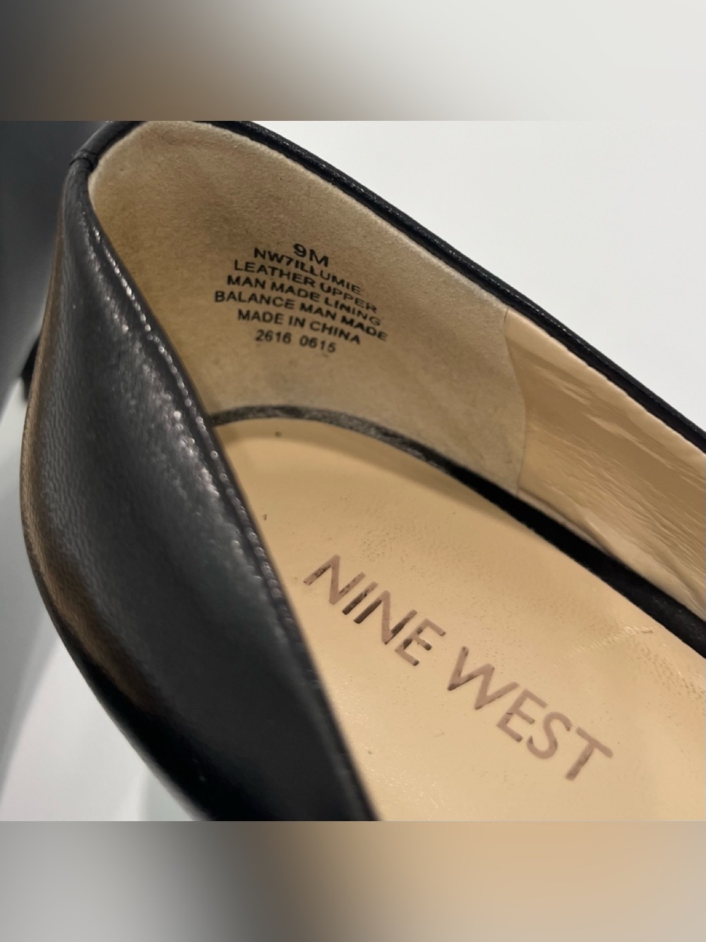 NINE WEST 7ILLUMIE Black Pumps, Size 9 - Picture 2 of 9